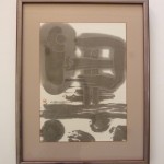 「黒」 47✖37センチ額 ¥8万